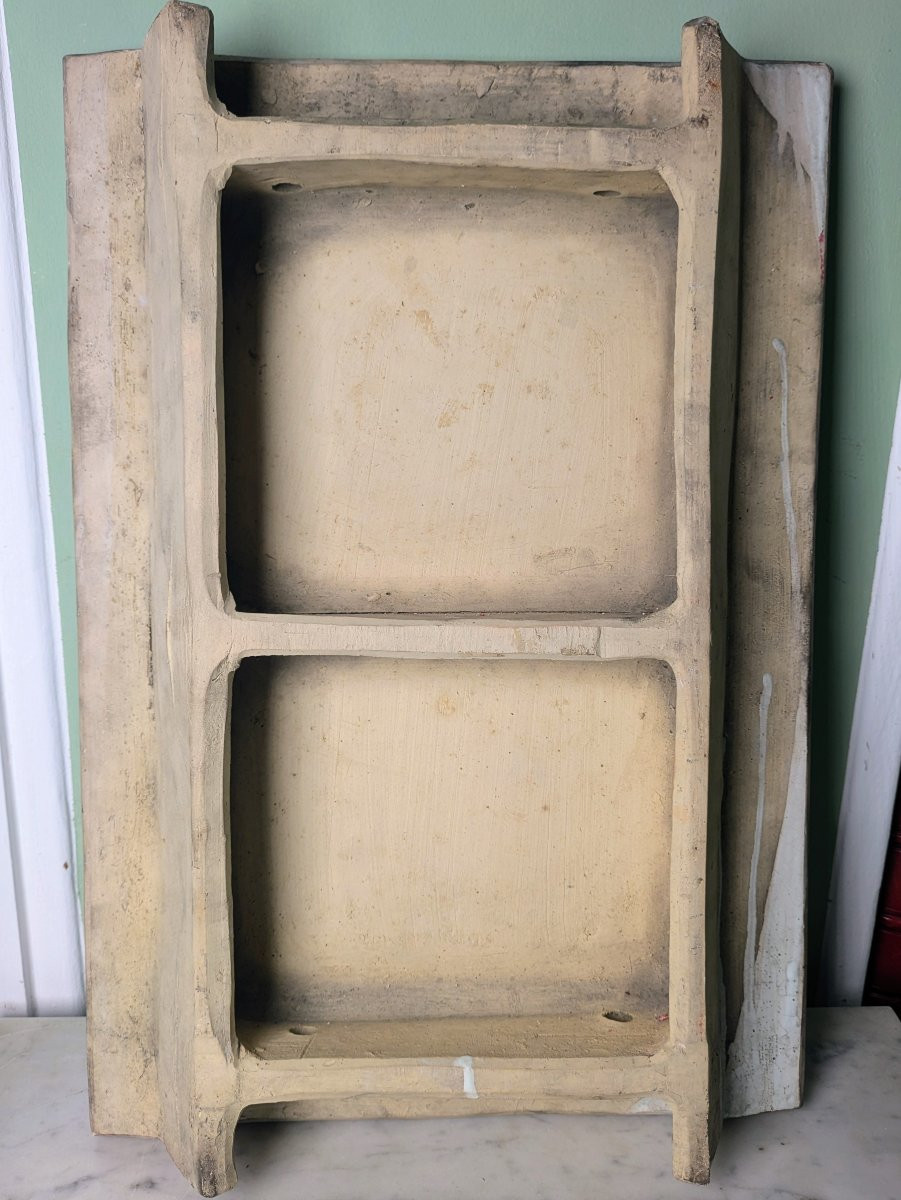 Winterthur, Suisse - grand plaque ou carreau avec Charles Quint - faïence XIXe-photo-1