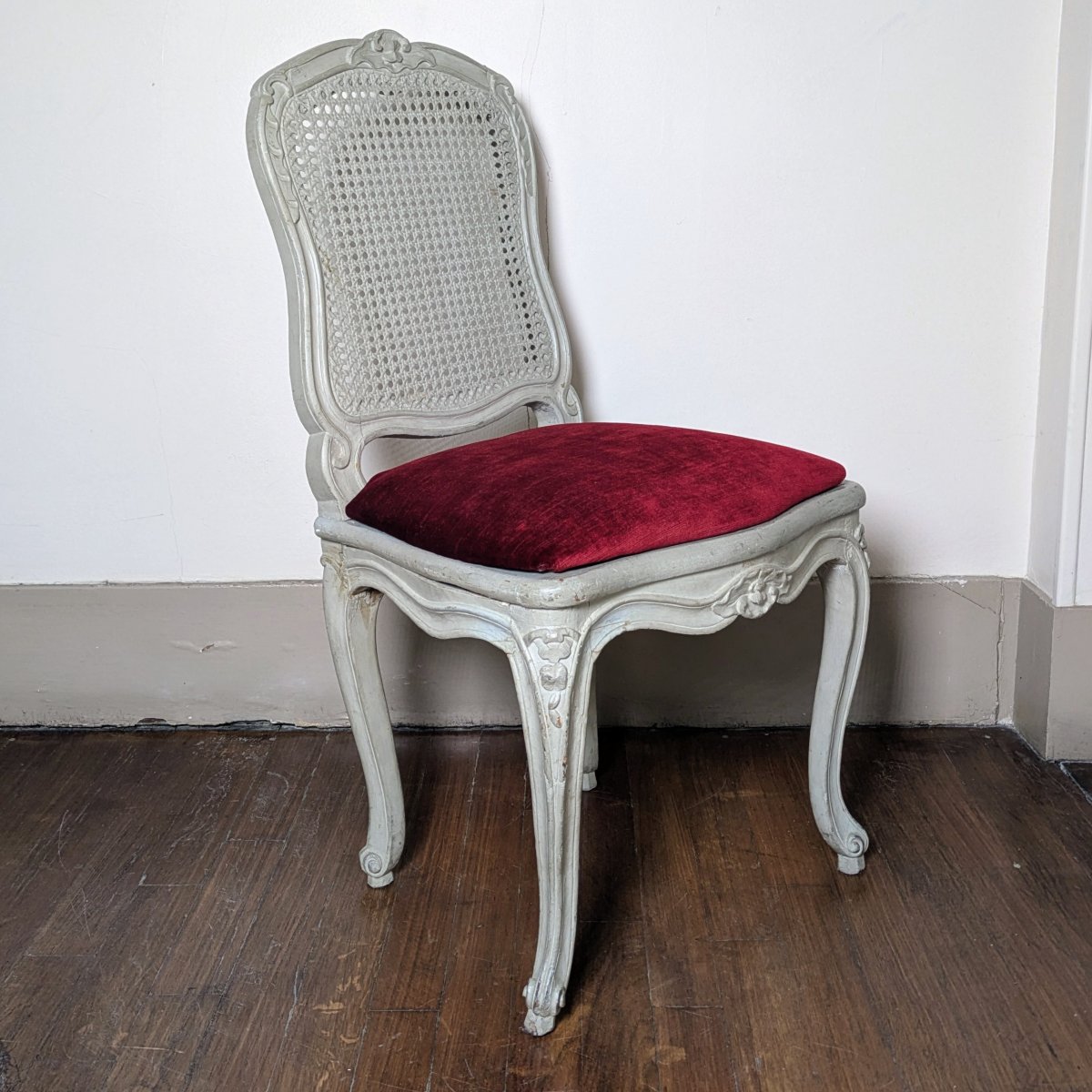 François Hortaux - Queen-style Wicker Chair - Circa 1750, Louis XV