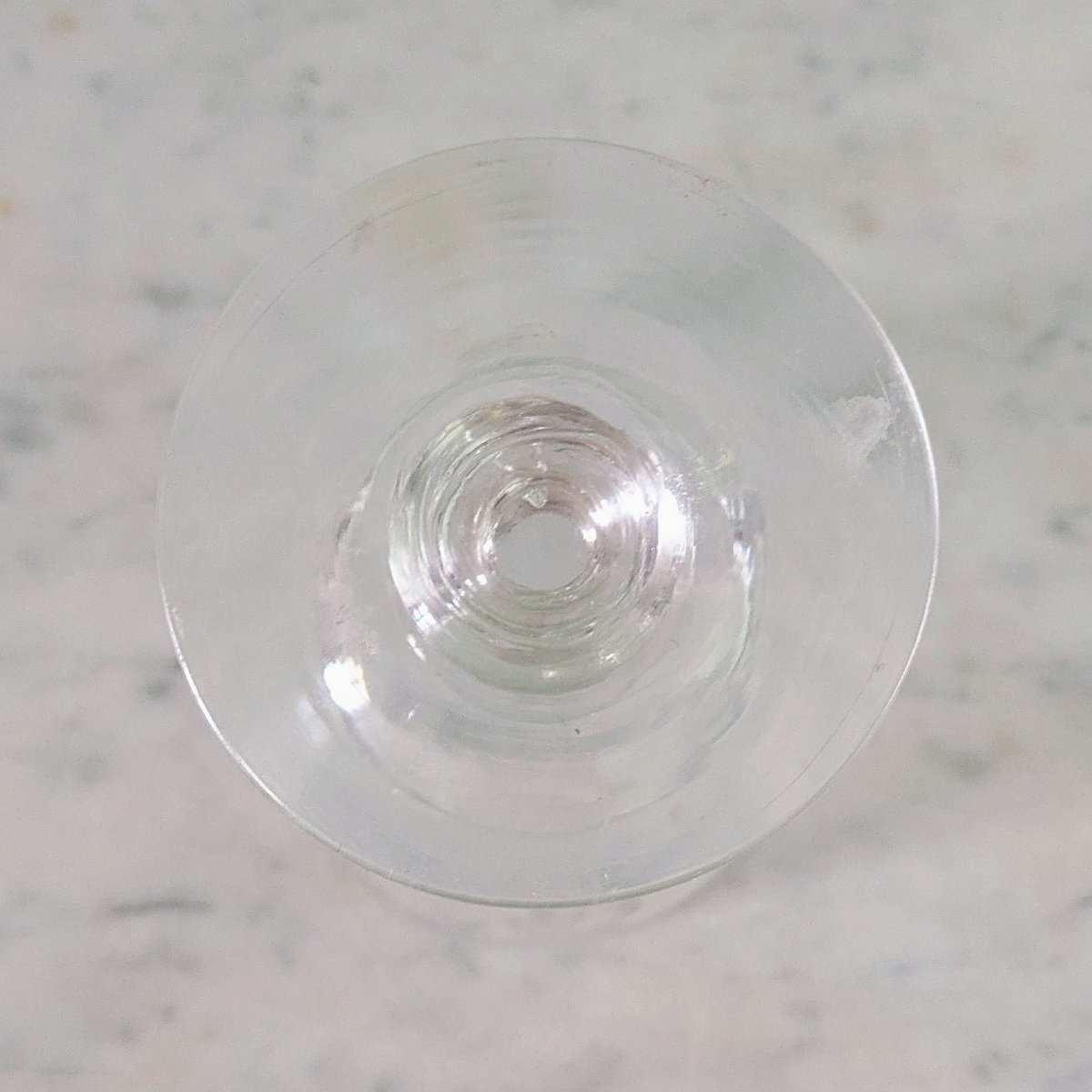 France, Napoleonic III Era—engraved Crystal Stemmed Glass With A Count's Monogram-photo-4