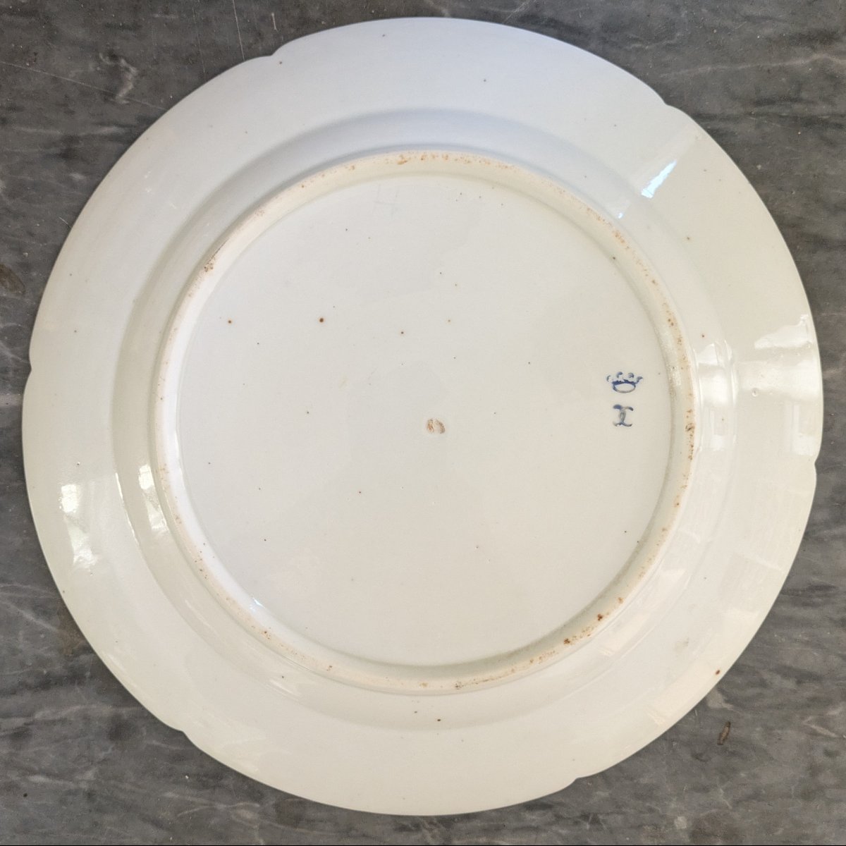 Niderviller, Count De Custine - Dinner Plate From The Princes Von Dietrichstein Dinner Service -photo-3
