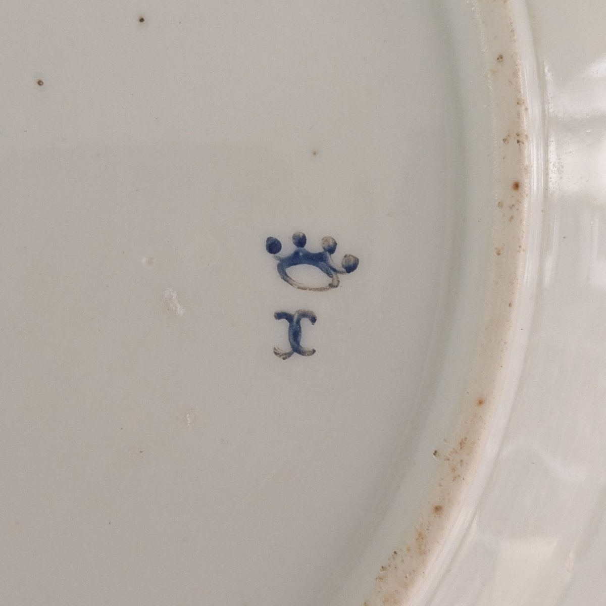 Niderviller, Comte de Custine - assiette de table du service des princes von Dietrichstein-photo-4
