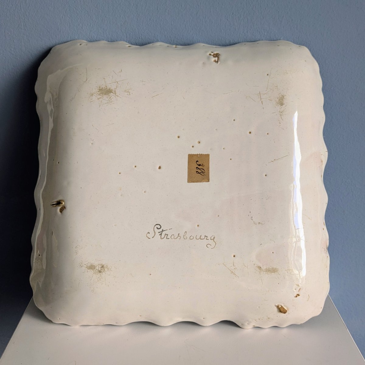 Les Islettes, XVIIIe siècle - paire de compotier ou ravier - faïence à décor au chinois-photo-4