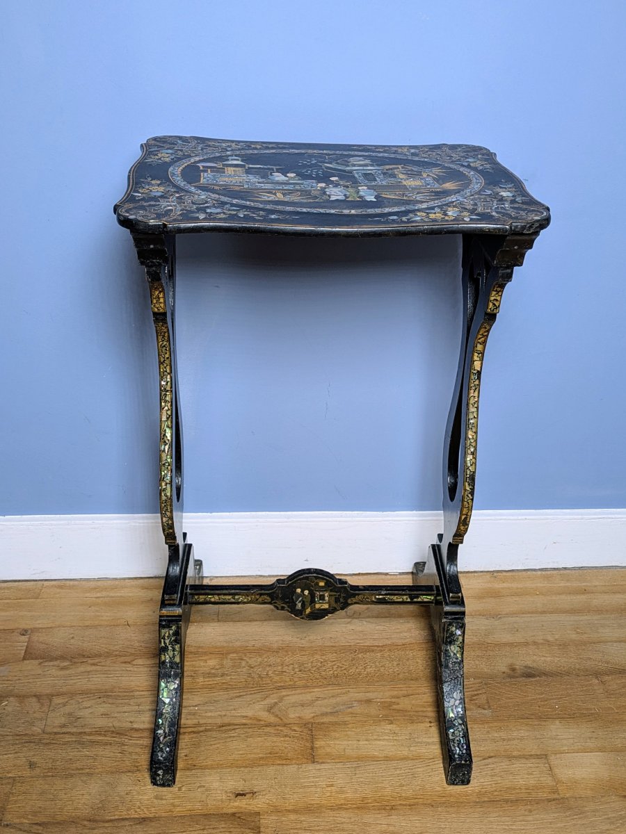 Adt, Pont à Mousson, Napoléon III - petite table volante sinisante -photo-1