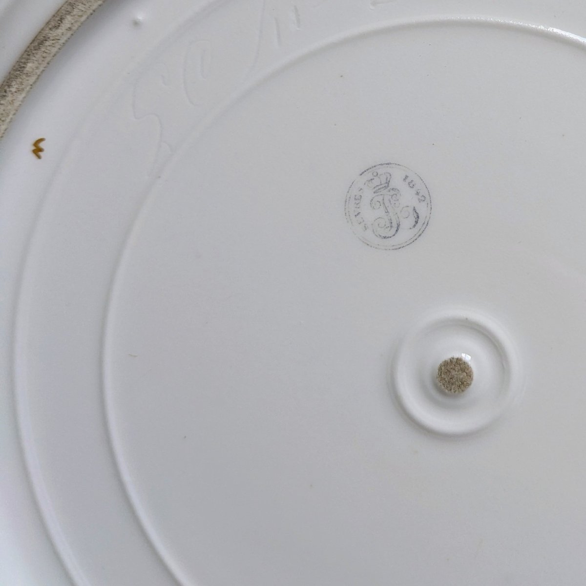 Manufacture Royale de Sèvres - assiette de table du service des princes - Louis Philippe -photo-4