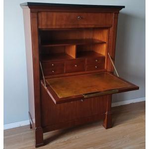 Jean Antoine Bruns -  Princial Mahogany Secretary - Delivered For Chantilly In 1816