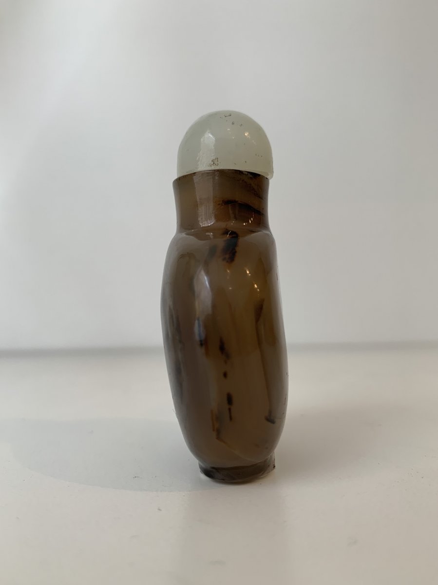 Agate Snuff Bottle, China, XIXth Century-photo-1