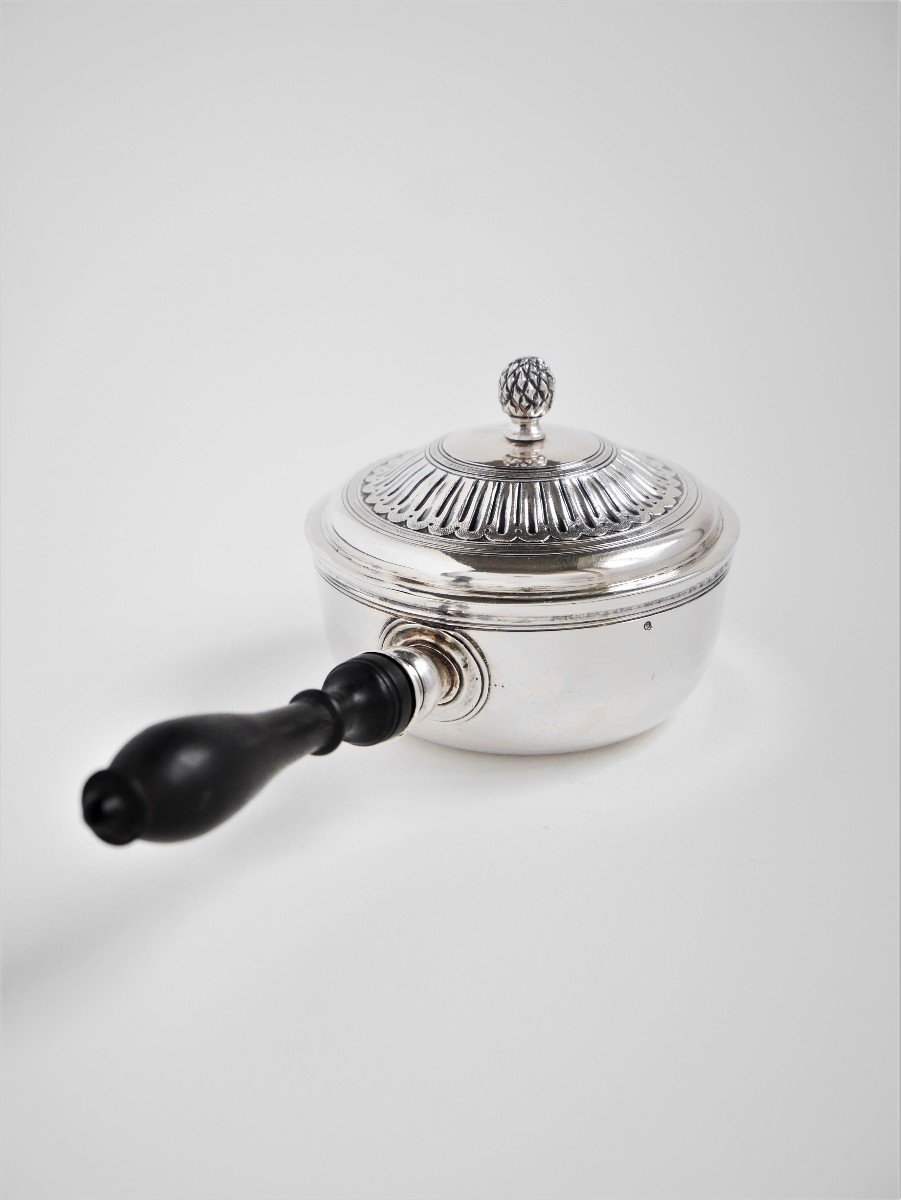 Petite casserole ou cassolette  en argent par Pierre-Nicolas Navel, Paris, 1774 -photo-2