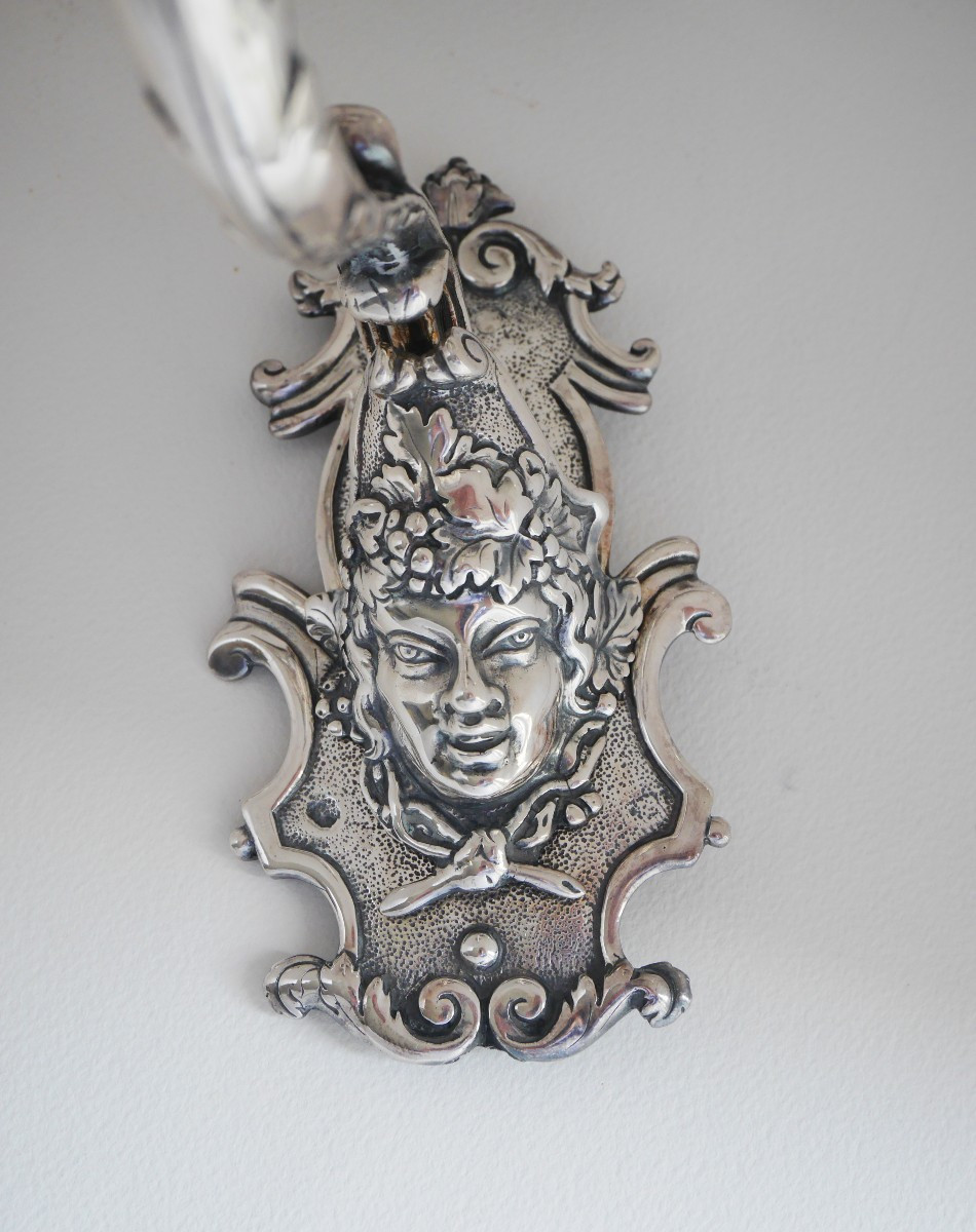 Pair Of Silver-plated Wall Lights Or Sconces, Early 18th Century-photo-2