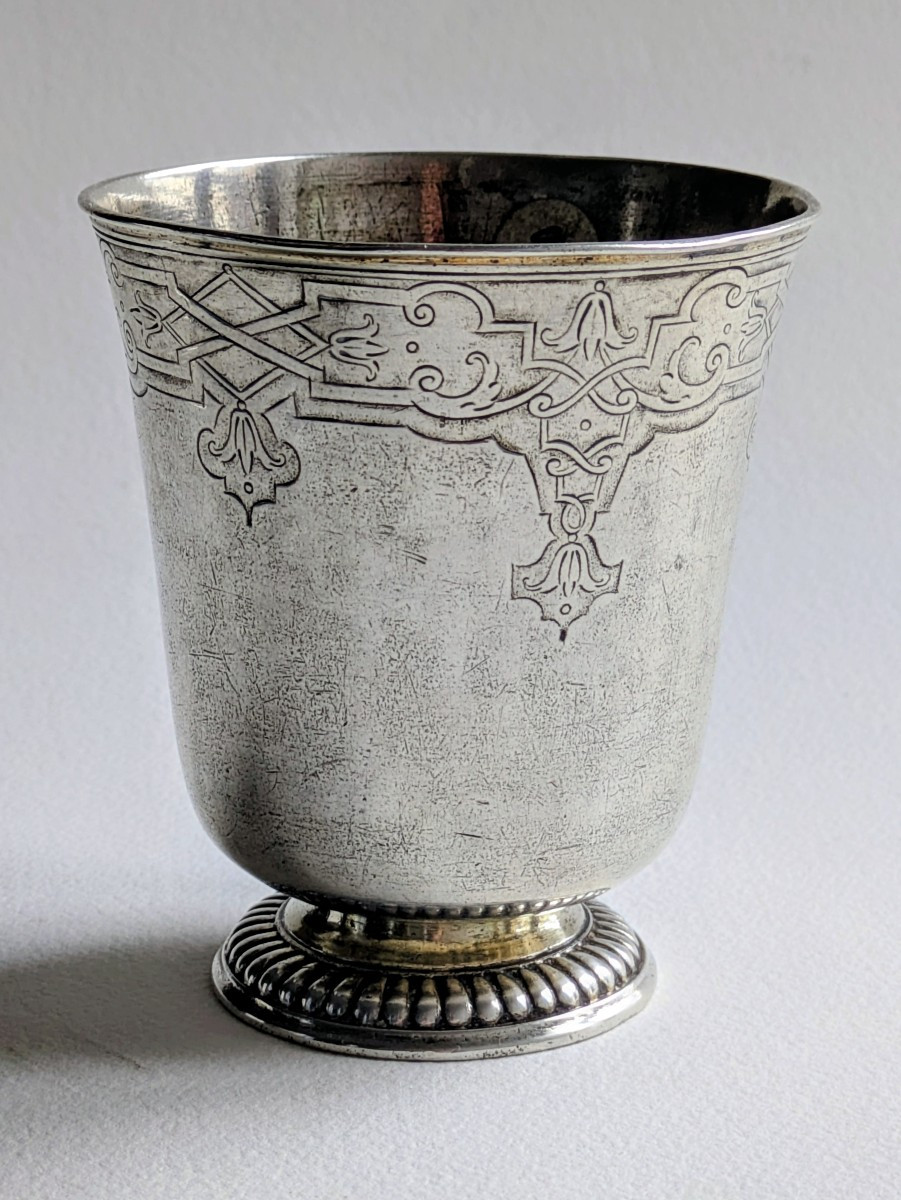 Timbale en argent et vermeil par Johann Jacob Frey, Strasbourg, 1714-1725