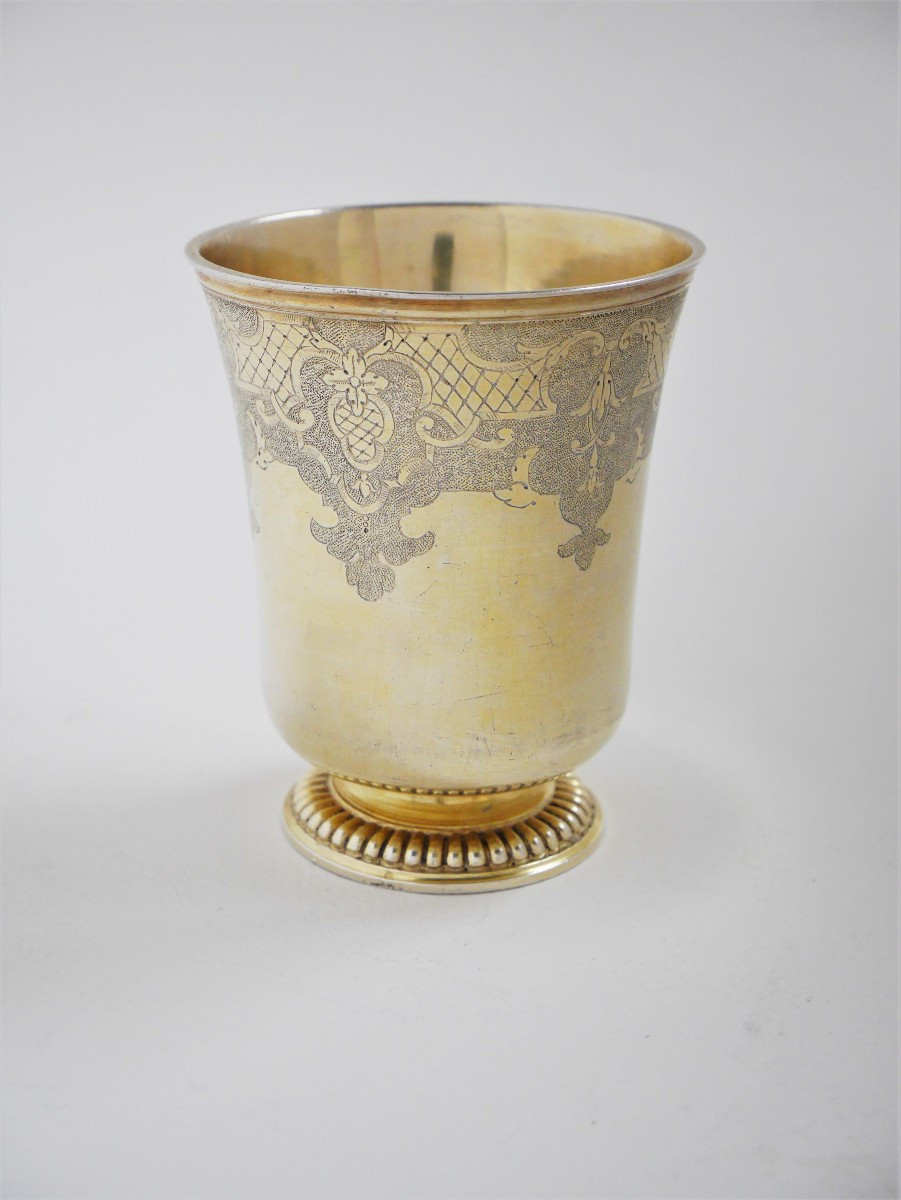 Timbale en vermeil (argent), Strasbourg, 1725-1731-photo-2