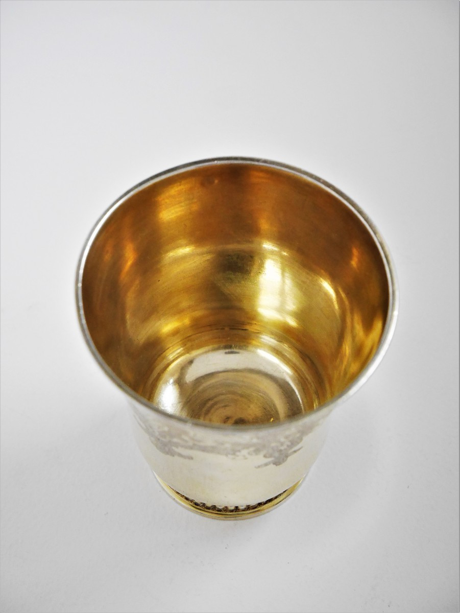 Timbale en vermeil (argent), Strasbourg, 1725-1731-photo-2