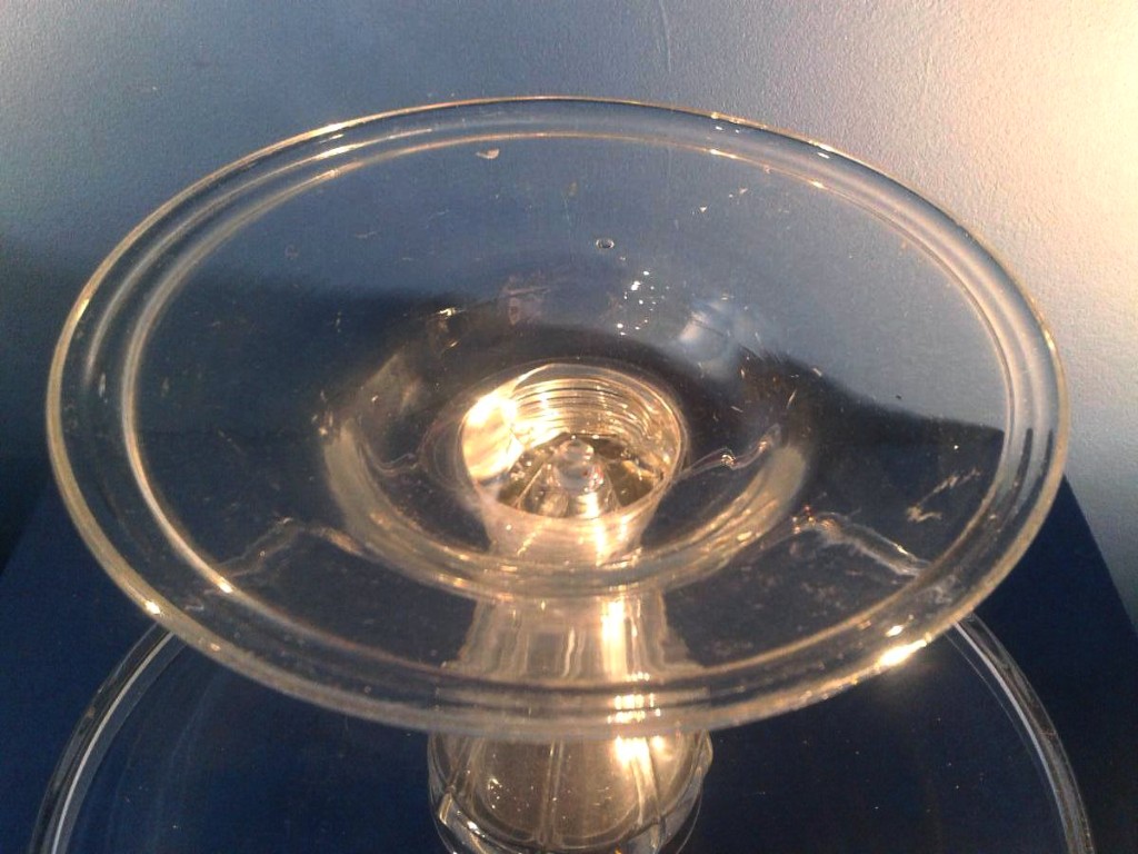 Guéridon en verre, Angleterre, XVIIIe Siècle-photo-1