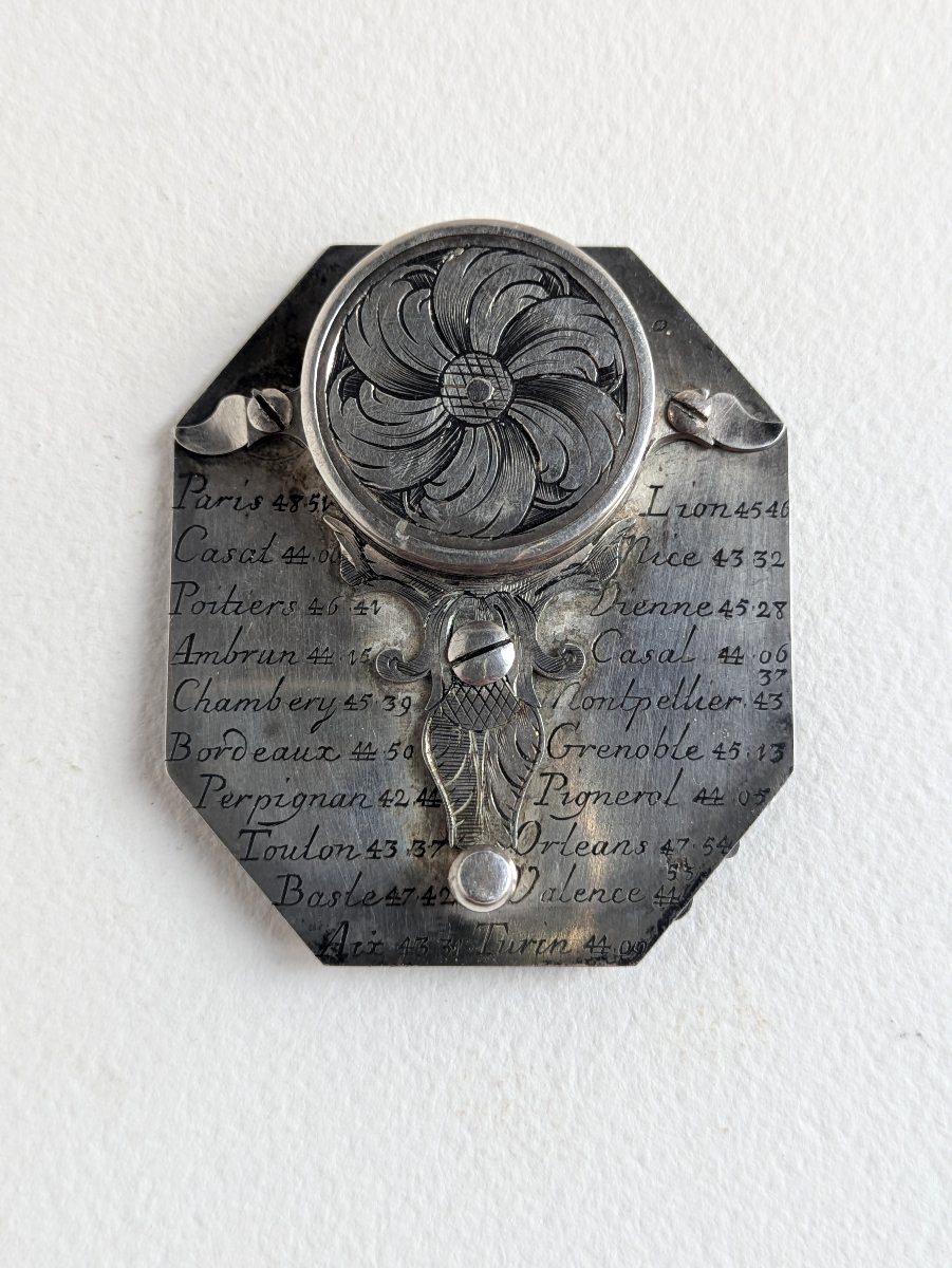 A Silver Sundial (pignerol)  By Butterfield, Paris, 1687–1691-photo-4