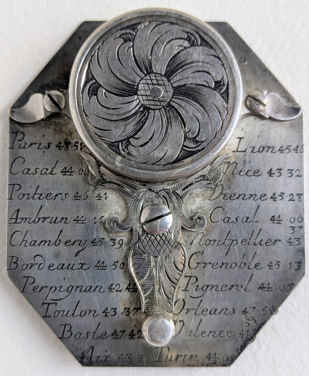 A Silver Sundial (pignerol)  By Butterfield, Paris, 1687–1691-photo-1