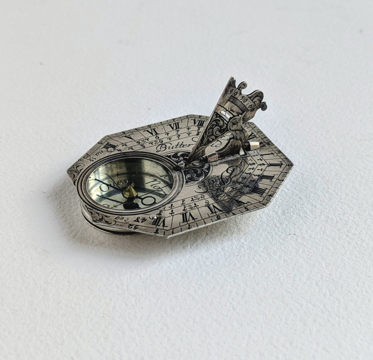 A Silver Sundial (pignerol)  By Butterfield, Paris, 1687–1691-photo-5