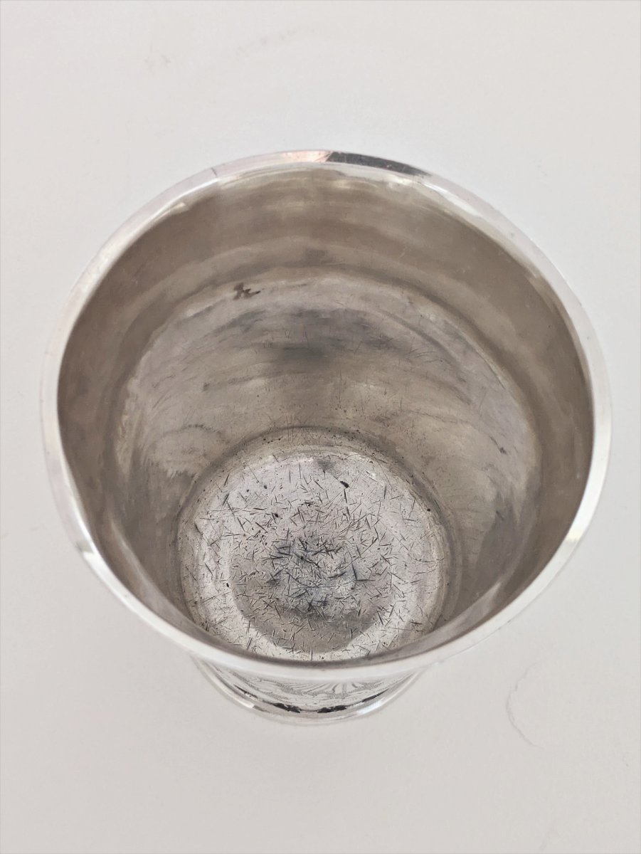 Grande timbale en argent ciselé par Charles-Joseph Fontaine, Paris, 1773-1774-photo-4
