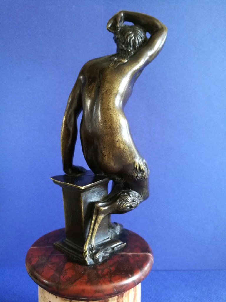 Faunesse, bronze patiné, Florence, fin XVIIe siècle-photo-4