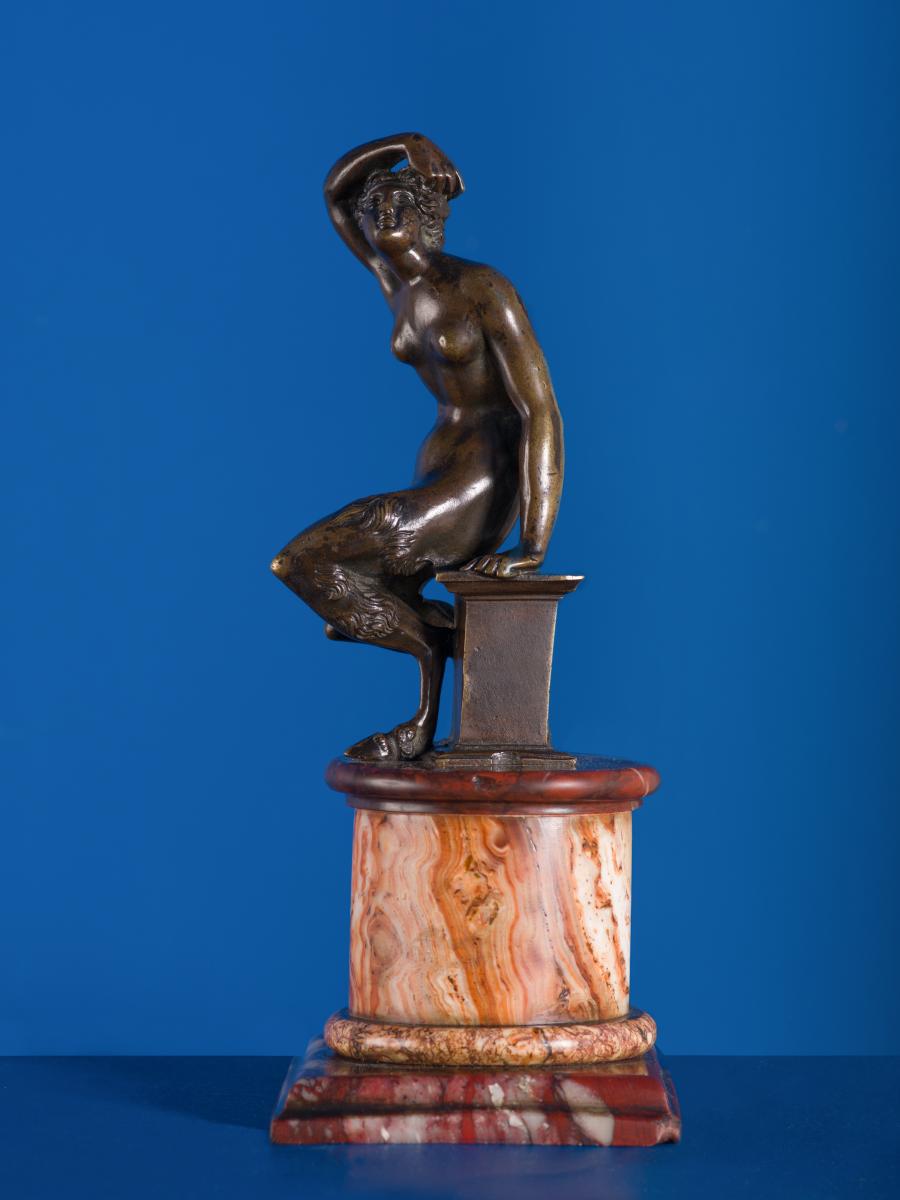 Faunesse, bronze patiné, Florence, fin XVIIe siècle-photo-4