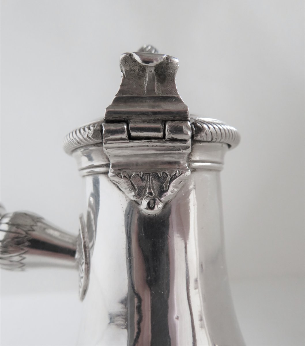 Cafetière égoïste en argent, Paris, 1788-photo-2