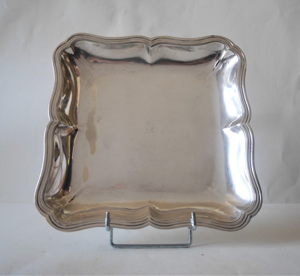 Dish, Sterling Silver By Jean-antoine Bourguet, Paris, 1760-1761