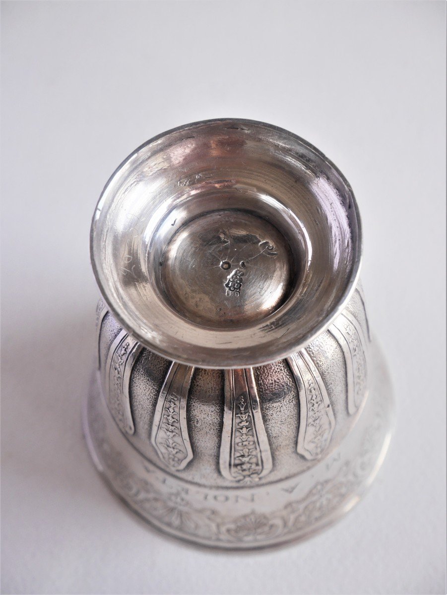 Silver Beaker By Jacques Duguay, Paris, 1729-1730-photo-3