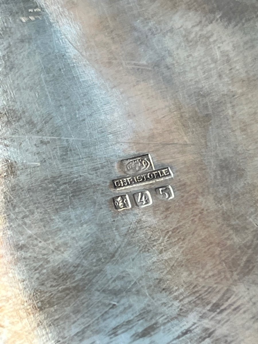 Luc Lanel (1893 - 1965) For Christofle Large Champagne Bucket Transat Model-photo-2