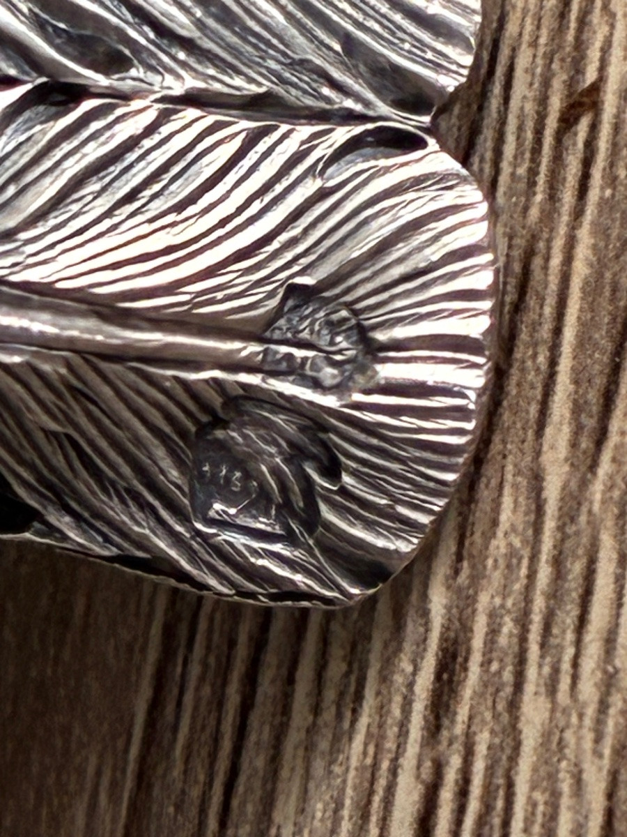 Animalier Pair Of Partridges In Solid Silver – Portuguese Work In The Style Of Luiz Ferreira -photo-7