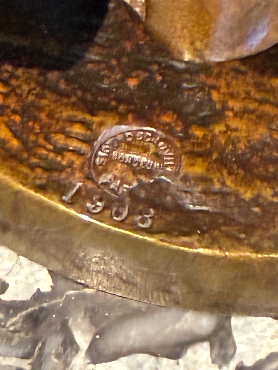 19th-century Bronze By Alfred Boucher, The Haymaker, Siot-decauville Foundry – Height 30 Cm-photo-4