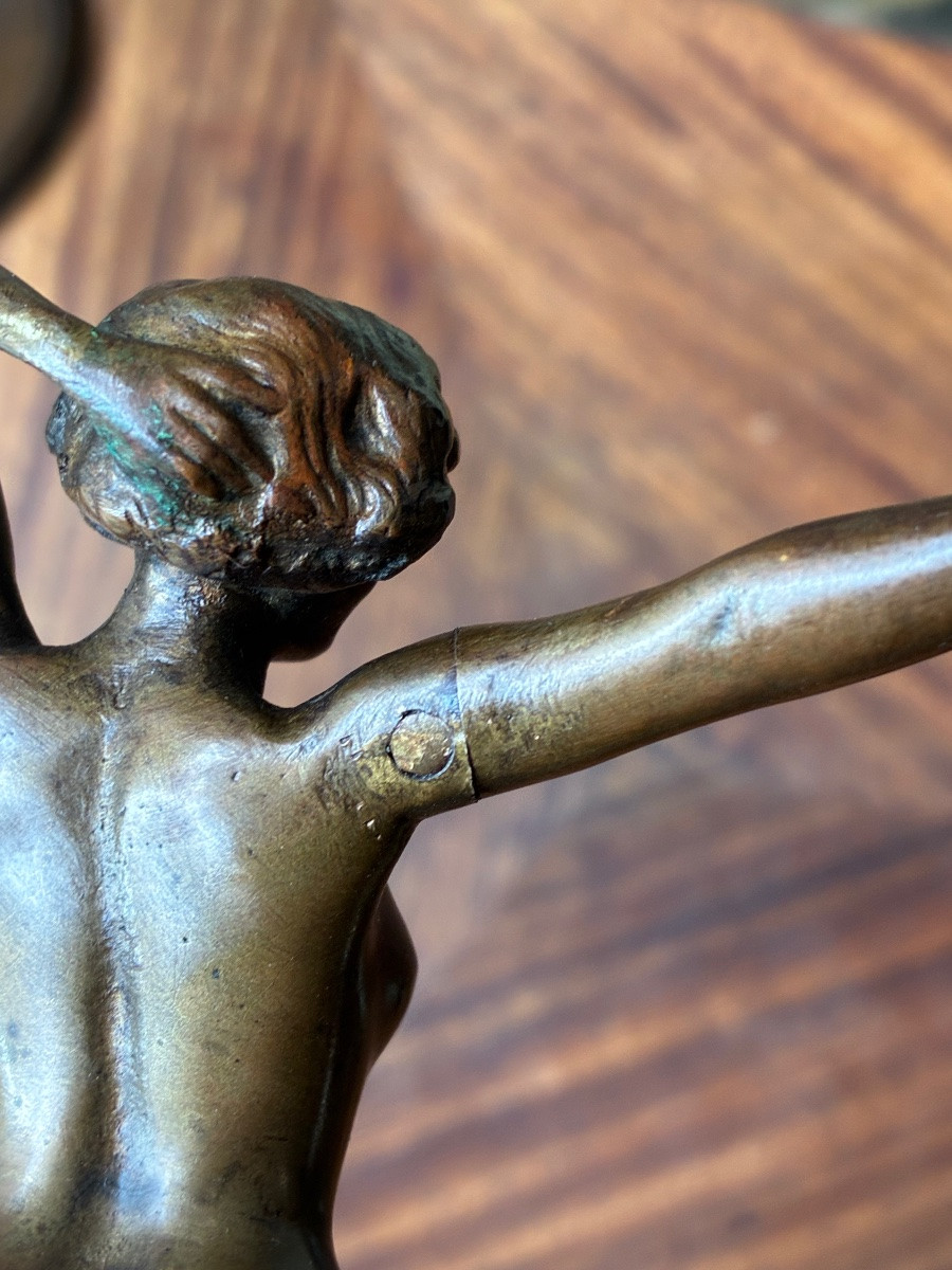 Paul Philippe (1870–1930) « L’Éveil » Bronze patiné Vers 1920–1930-photo-4