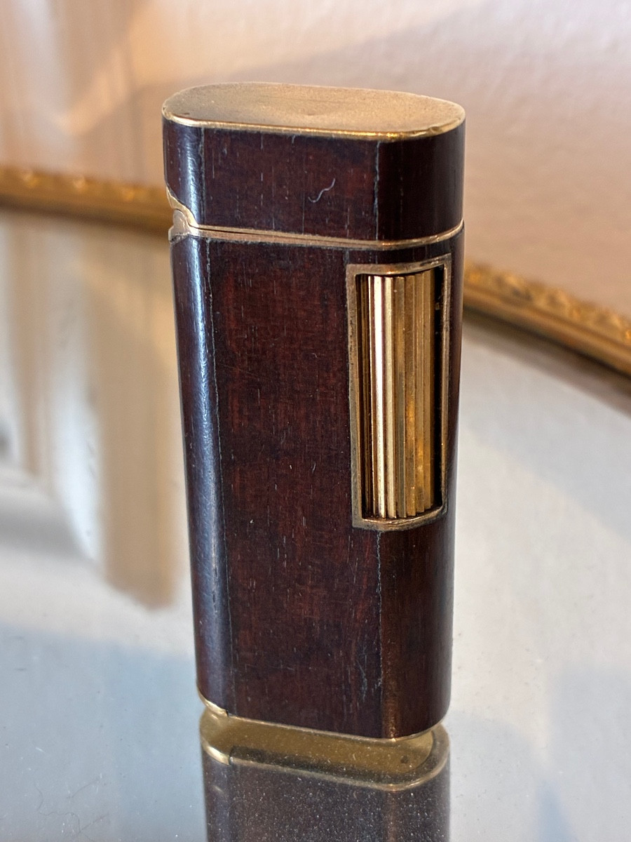 1960 Briquet Dunhill pour Van Cleef & Arpels – Amourette, Or 750 et Vermeil – Numéroté