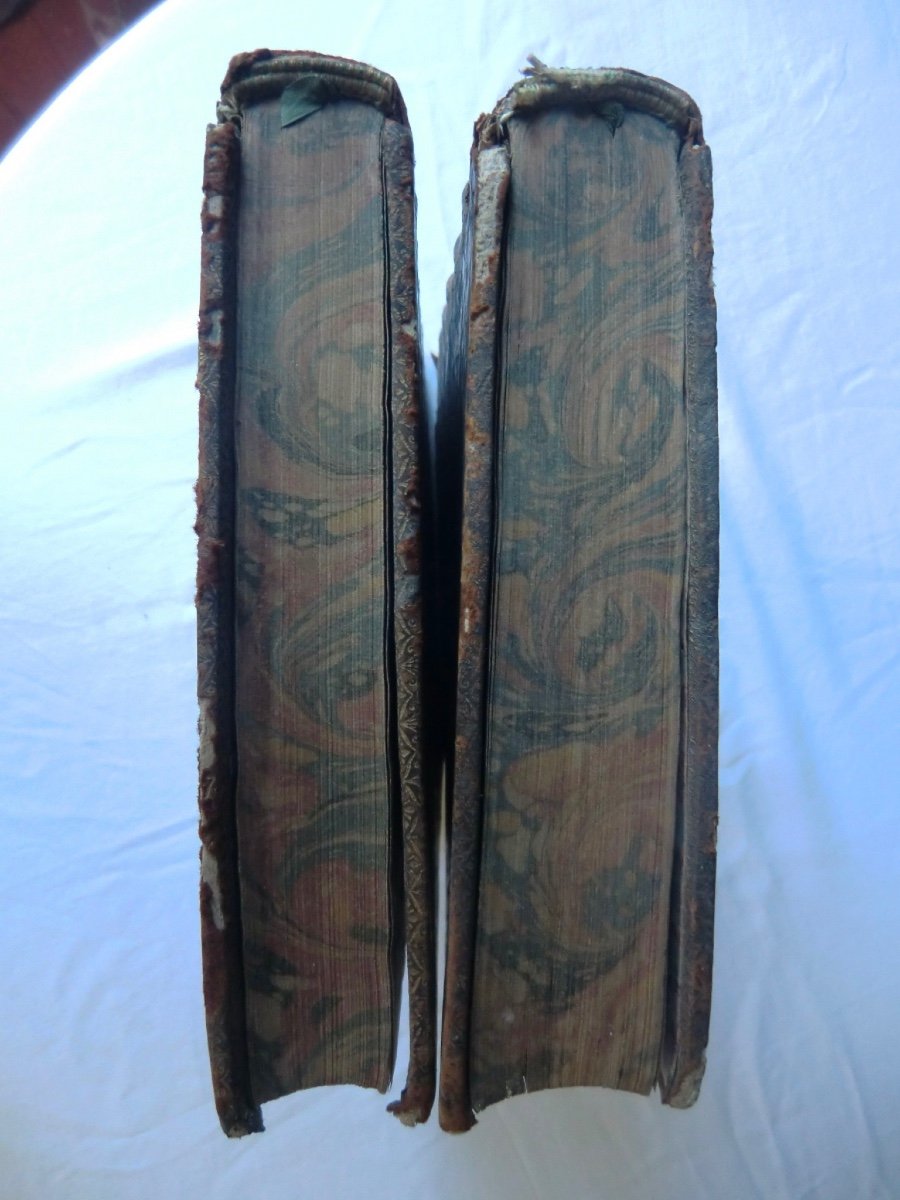 Jean Barbeyrac Baron De Pufendorf "the Law Of Nature And People" 1712 2 Volumes In-4-photo-1