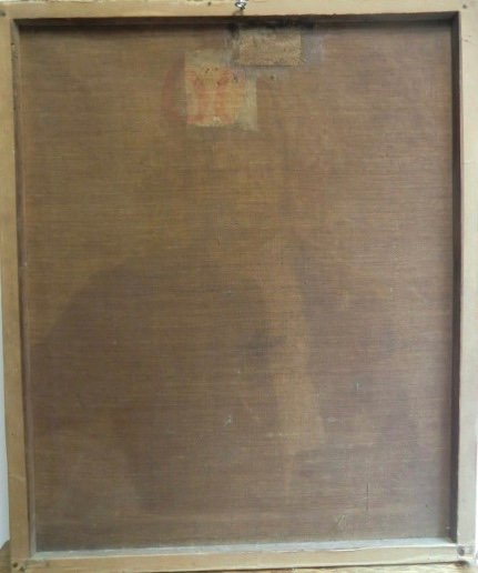 Provençal School "portrait Of A Man In A Wig" 18th Century Oil On Canvas 75 X 62 Cm-photo-2