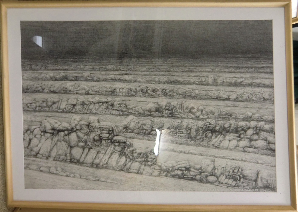 Sorgue Jean-marie (1924-2010) Original Drawings 1970/1980 Ink On Paper 110 X 75 Cm -photo-4