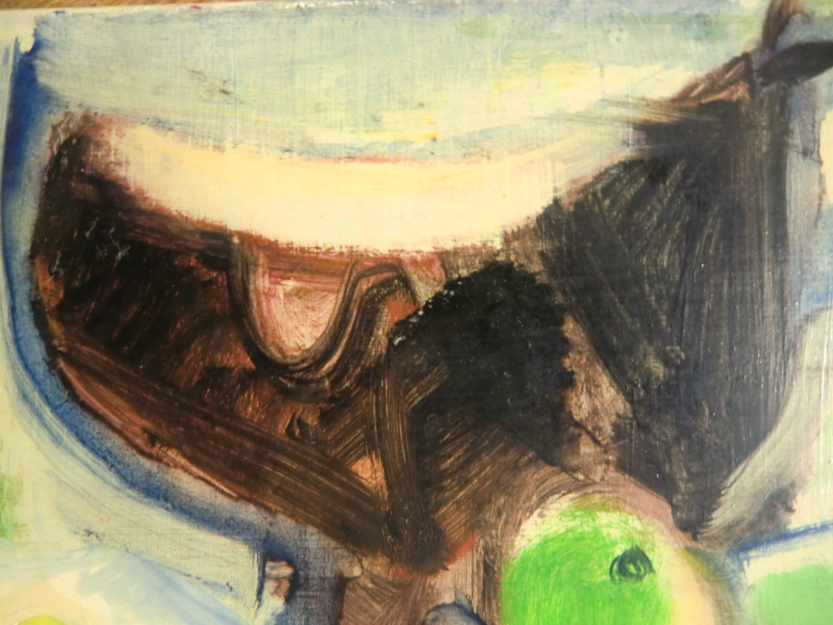 Tal-coat Pierre (1905-1985) "still Life With Fruit" Around 1940 Oil/canvas Signed 33 X 46 Cm-photo-1