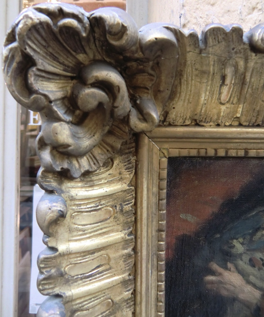 Weerts Jean-joseph (1846-1927) "the Death Of Bara" (study), 1883 Oil On Canvas, Signed 40 X 32-photo-3