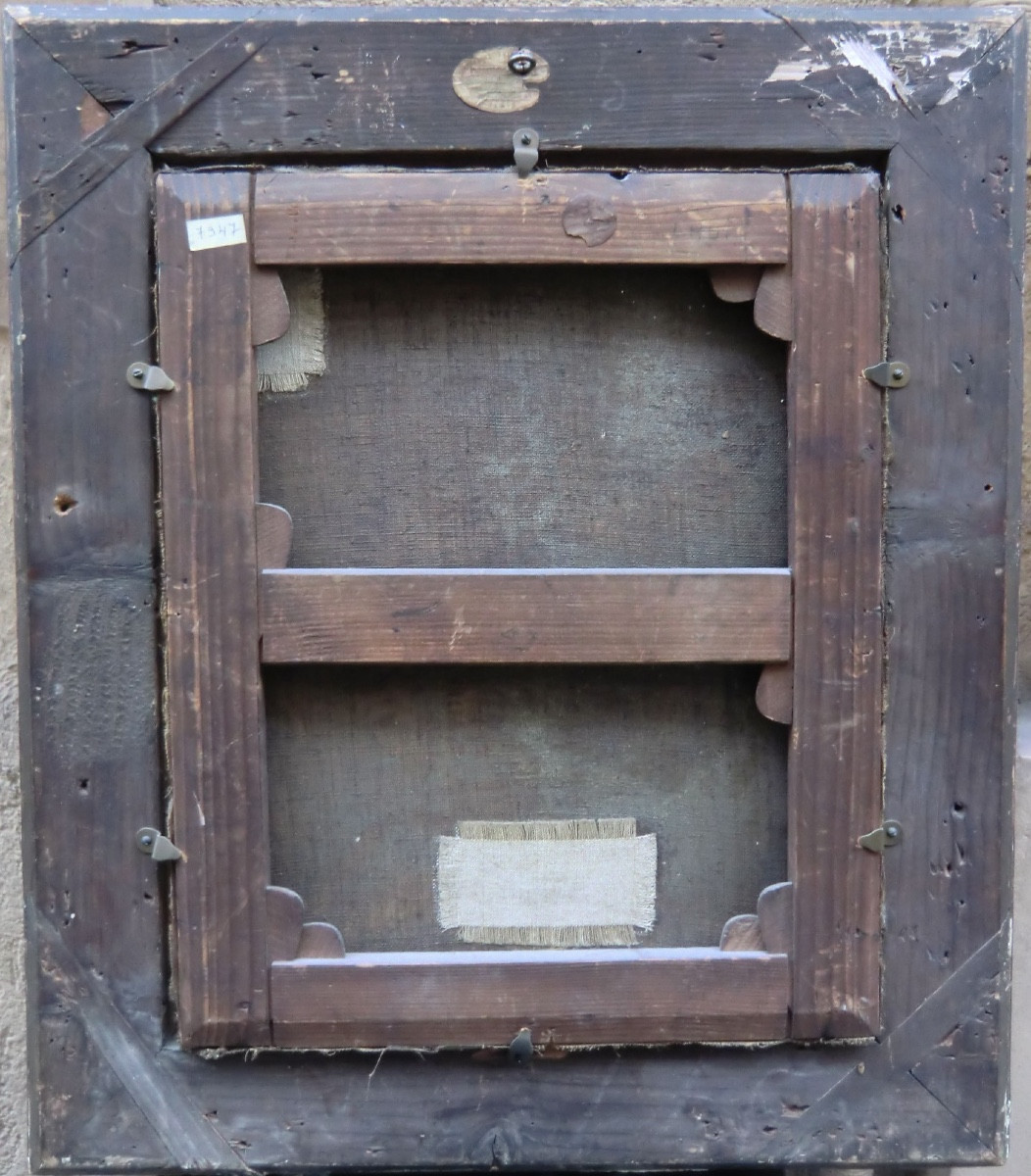 Weerts Jean-joseph (1846-1927) "the Death Of Bara" (study), 1883 Oil On Canvas, Signed 40 X 32-photo-4