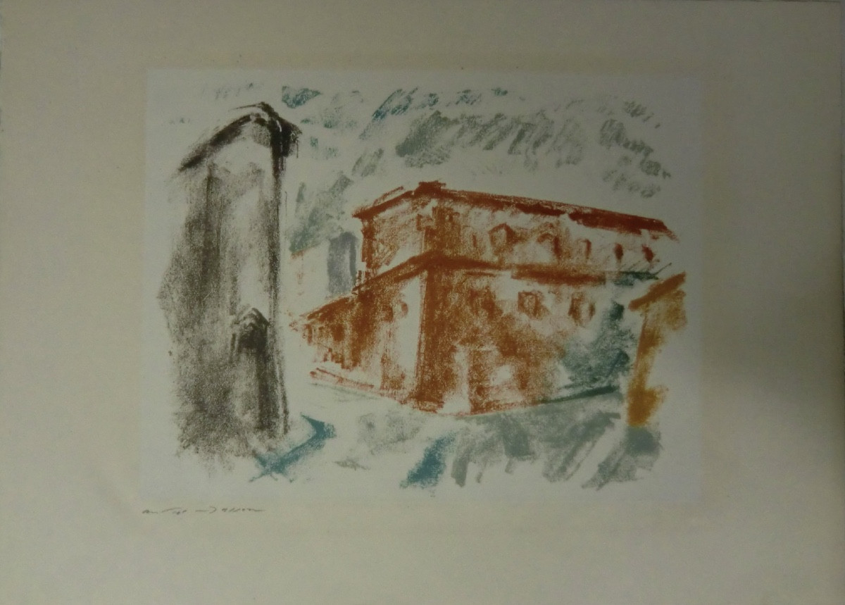 André Masson (1896-1987) "landscapes And Animals" 1950s Color Lithographs-photo-6