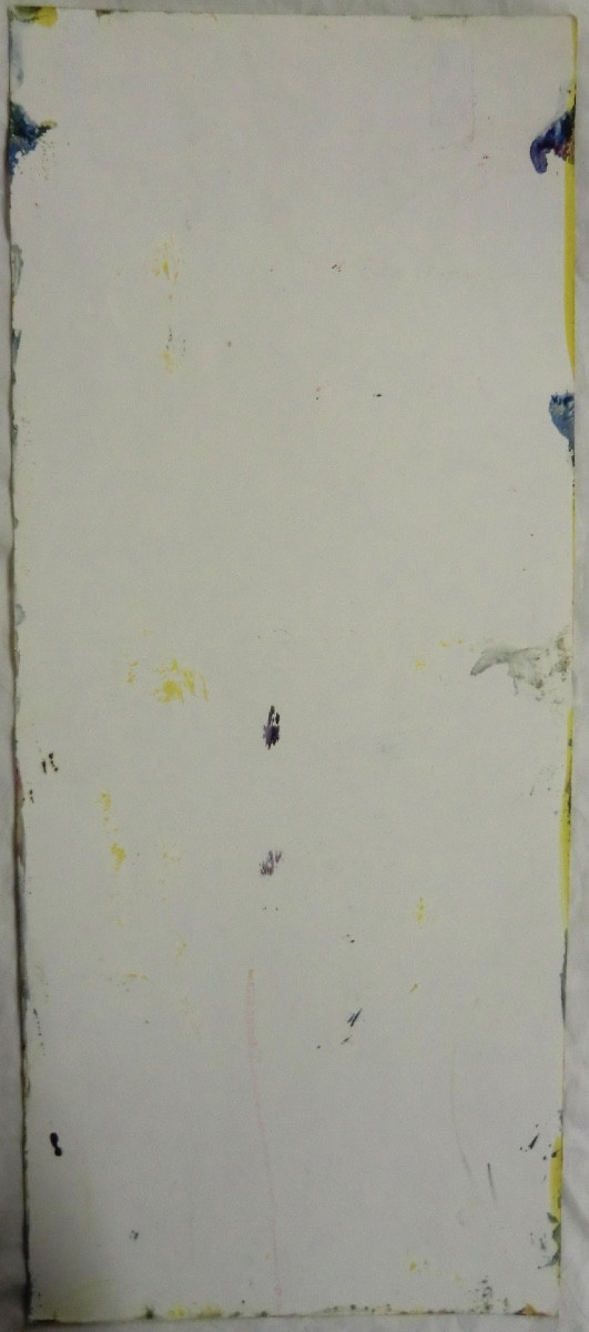 MALAVAL Robert (1937-1980) "Sans titre", 1974 Acrylique sur papier signé et daté 59,7 x 25 cm-photo-4