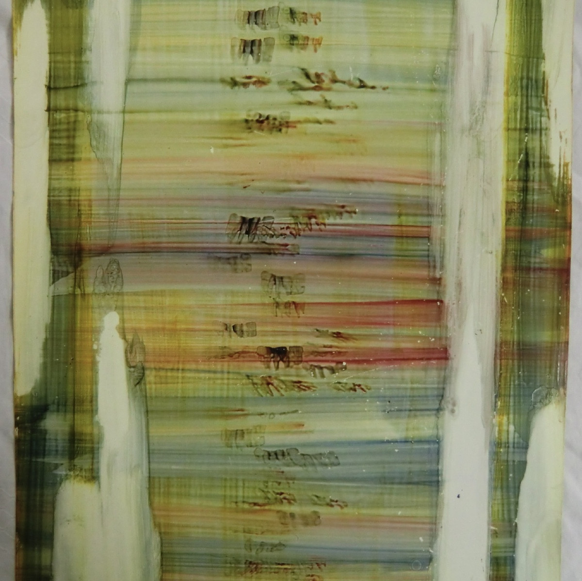 MALAVAL Robert (1937-1980) "Sans titre", 1974 Acrylique sur papier signé et daté 59,7 x 25 cm-photo-5