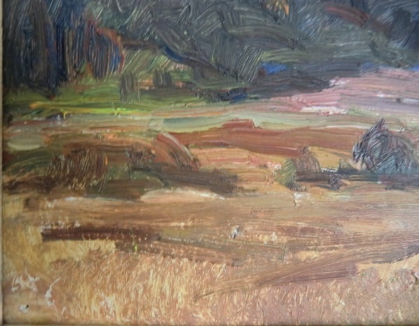 Arnaud Marcel (1877–1956) “landscape Near Aix” Oil On Cardboard, Signed, Framed, 19 X 28 Cm-photo-1