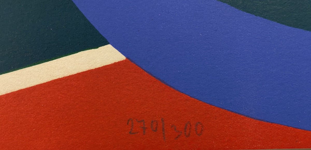 Dewasne, Jean (1921–1999), “longitude Est,” 1960, Signed And Numbered Color Lithograph, 48 X 64.5-photo-4