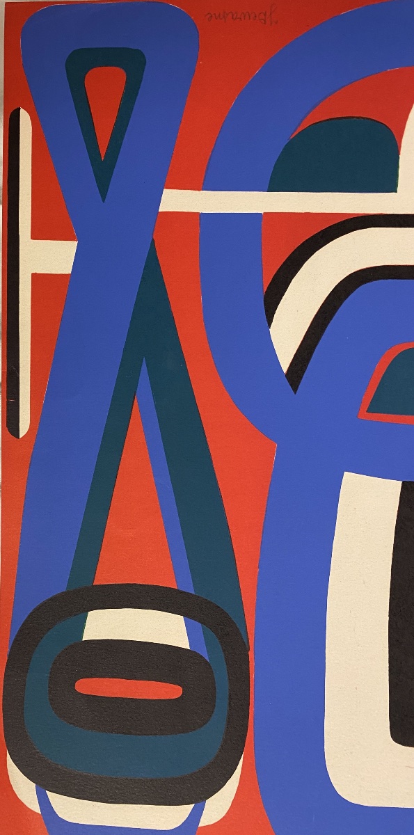 Dewasne, Jean (1921–1999), “longitude Est,” 1960, Signed And Numbered Color Lithograph, 48 X 64.5-photo-3
