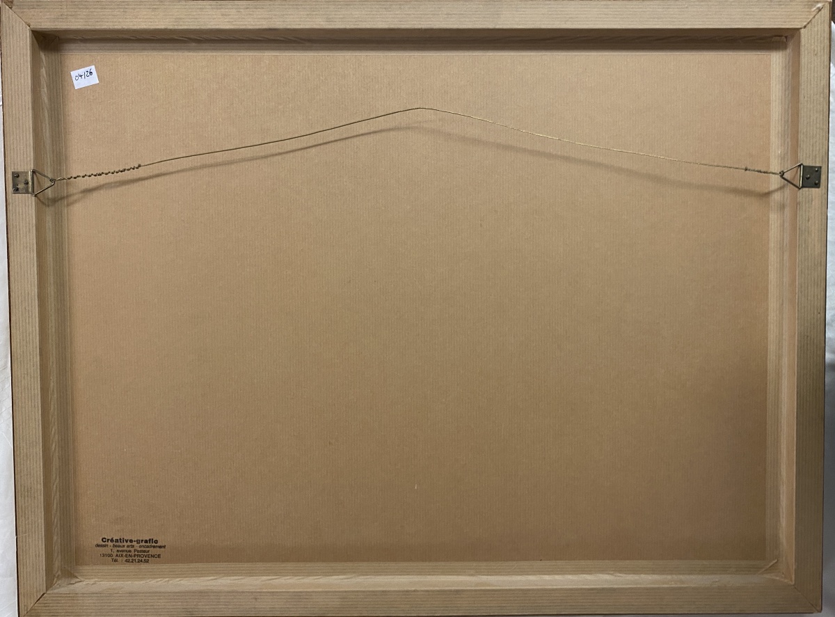 ÉCOLE de CUZCO " Adam et Ève " Époque Fin XIX ème-Début XX ème Huile sur toile 42 x 57 cm-photo-1