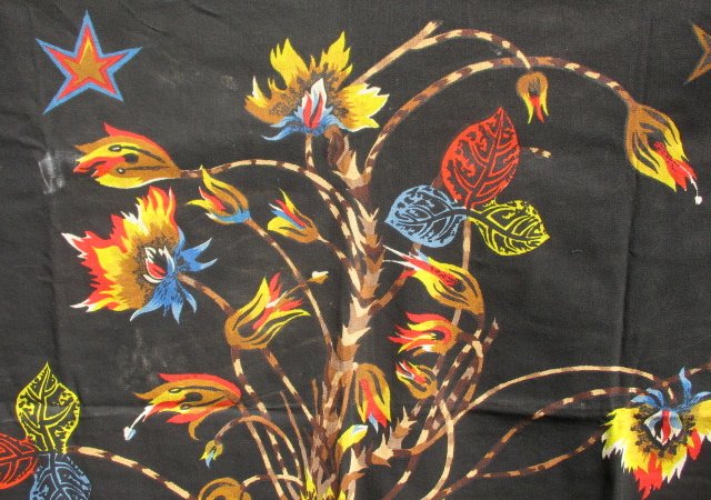 LurÇat Jean ( 1892-1966 ) " The Tree " Printed Textile 126 X 110 Cm 1960 Th-photo-2