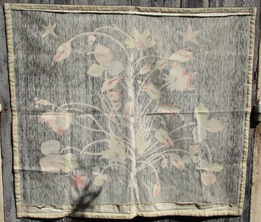 LurÇat Jean ( 1892-1966 ) " The Tree " Printed Textile 126 X 110 Cm 1960 Th-photo-1