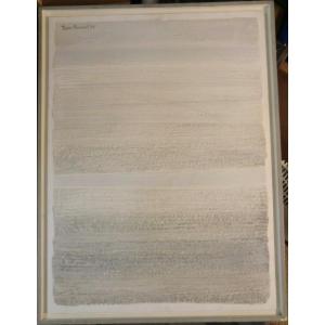 FOURNEL Pierre  (1924-2021) "Matin clair à Listel", 1978 Technique Mixte signée et datée 81 x 60 cm
