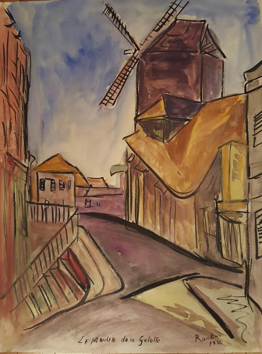 "moulin De La Galette"  Dubuc