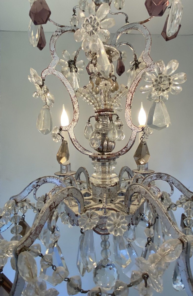 Silver Chandelier From Maison Baguès-photo-3