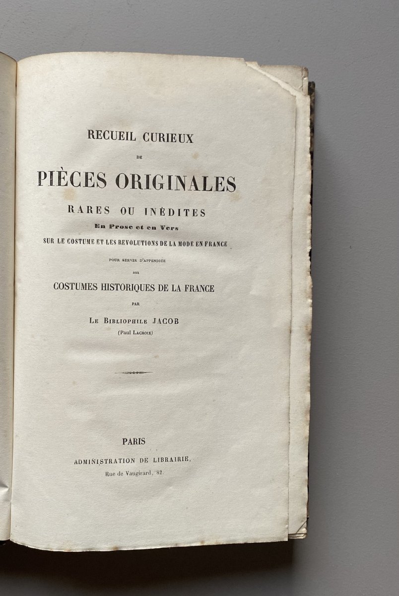"Costumes historiques de la France" 10 tomes. P. Lacroix. 1852-photo-3