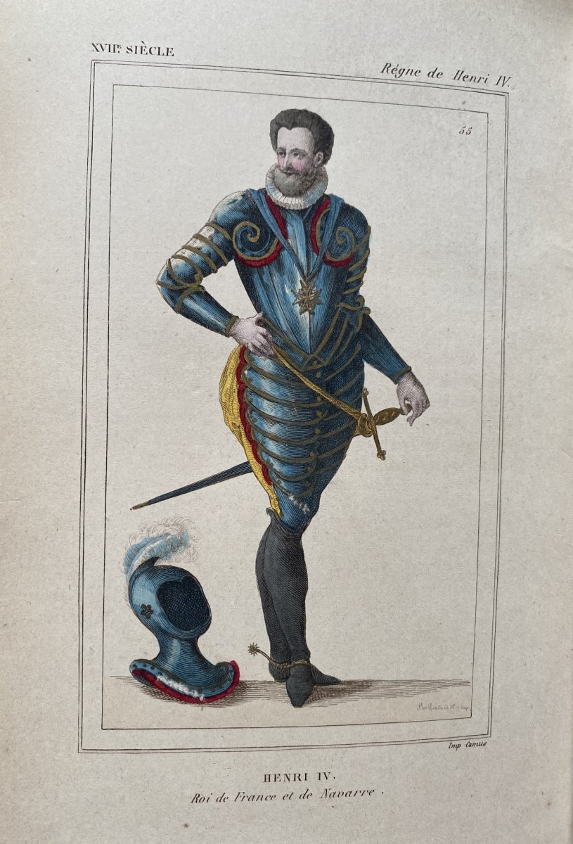 "Costumes historiques de la France" 10 tomes. P. Lacroix. 1852-photo-6
